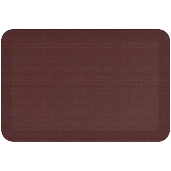 Vista 20 x 30 in. Indoor Polyurethane Foam Nonslip Anti Fatigue Mat Burgundy VI2741723 - main